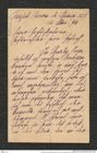 Nachlass Franz Steindachner, Brief von Franz Lamotte an Franz Steindachner (14.05.1894), Inv.Nr. 283.01, Seite 1
